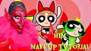 Him Powerpuff Girls Makeup Rawtorial