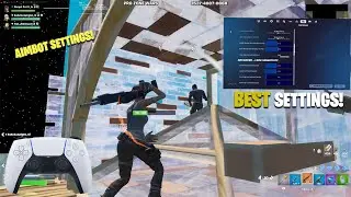 *NEW* BEST Controller Settings For Fortnite OG Chapter 2 Remix! 100% ACCURACY 🎯(PS4/PS5/Xbox/PC)
