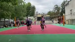 Турнир в саду Баумана KobraTeam vs Убойный волейбол