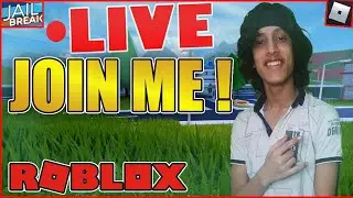 🔴 Roblox Jailbreak Grinding Live Stream/New Map and Robbery soon/Arsenal  ||JOIN ME |