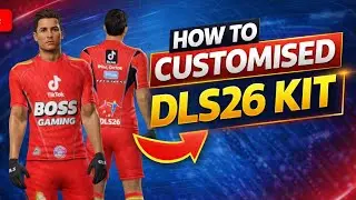 DLS 26 Custom Kits Tutorial | Design Realistic Team Kits Fast - BOSS GAMING