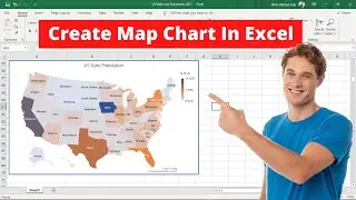 Excel Map Charts | Visualize Data by Location