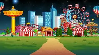 Background Animation Video Carnival 001 || no copyright - Animasi Green