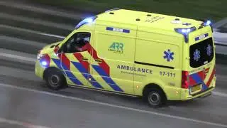 #Ambulance 17-111 onderweg melding #Krimpen #gemkadij