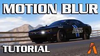 FIVEM ROCKSTAR EDITOR MOTION BLUR TUTORIAL - NO E.V.E - 2 MINUTES OR LESS