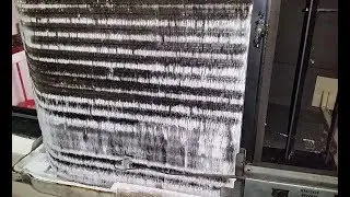 ICE Built on Window Air conditioner Evaporator Coil