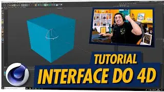 A INTERFACE DO CINEMA 4D - Curso Básico de Cinema 4D (Aula 1)