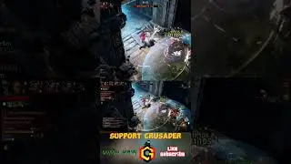 Diablo Immortal Crusader Vault Build: No Mercy #shorts