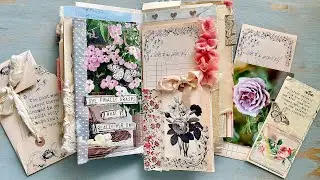 Turn Magazines, Paper, & Stamps Into Pockets, Flip Tags, & Envelopes! | Junk Journal July