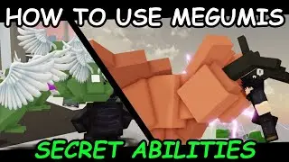 How To Use Megumis NEW SECRET MOVES | Jujutsu Shenanigans
