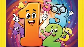 Count Along: 1-10 Number Song for Kids 🎼|  Fun Numbers Song for Kids 🎶|#numbers #kids #kidslearning