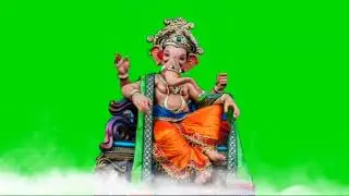 God Ganesh Special Green Screen 4k video | Ganpati Green screen video | Release GSE.