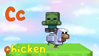 A Minecraft Phonics Song | Kidzstation