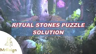The Lord Of The Rings Gollum - Ritual Stones Puzzle Solution - Walkthrough