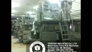 Used Tetra Pak TBA9 200S Filling Machine