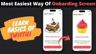 SwiftUI onboarding screen tutorial | Swift UI Xcode Tutorial