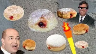 Why did Tucker send JELLY donuts to Brian Stelter?
