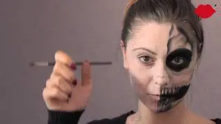 Trucco Halloween da Teschio