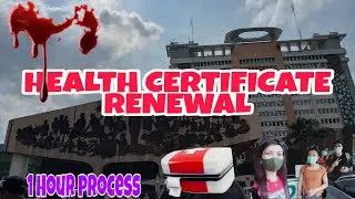 HEALTH CERTIFICATE RENEWAL | Paano kumuha ng Health Certificate | step by step | KELCHU Vlogs
