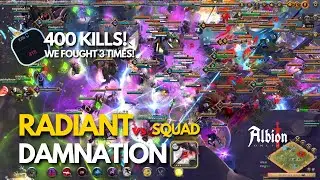 Breaking Enemy Hideout! [LIGHT] RADIANT vs SQUAD & PLAC | Damnation POV | Albion East