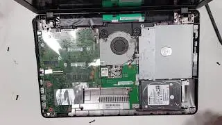 Asus X540L disassembly - location of hard disk and WIFI card