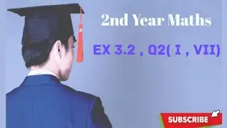 Ex 3.2|Q2|Integration|2nd year maths|Integration tricks