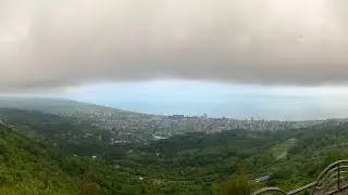 Пляж в г.Гагры Абхазия ! Чёрное море! Чудесный пляж в начале июня 2023 года!