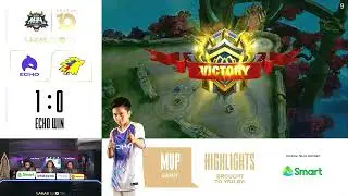 SANJI NAGPAMALAS NG LAKAS: ECHO VS ONIC GAME 1