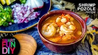 Shrimp Pozole Recipe 😋 Lent Recipe - MEATless Monday with this SHRIMP Recipe 👍 posole
