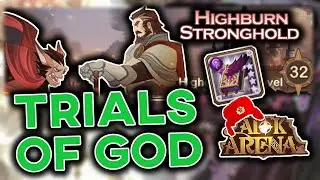 HIGHBURN STRONGHOLD (WINDBINDER)| TRIALS OF GOD - Peaks of Time Quick Guide/ Walkthrough [AFK ARENA]