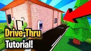 How to Make a Drive-Thru in Restaurant Tycoon 3 l Roblox
