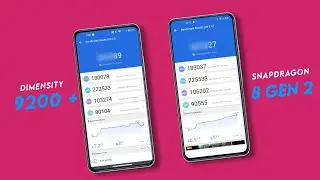 Dimensity 9200+ Vs Snapdragon 8 Gen 2| Antutu Benchmark & Specification