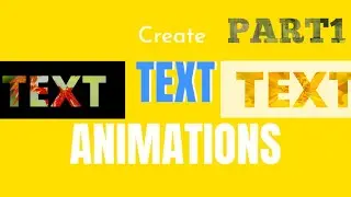 Animated Smoky Text Animation Using Css & Html Javascript | Business Promo Video | Intro Video PART1