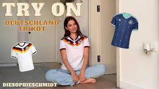 4K Try-On 💙 Deutschland Trikot diesophieschmidt