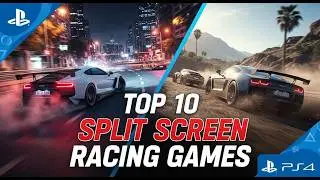 TOP 10 Best PS5 & PS4 Split Screen Racing Games to Play in 2025 | Best 2 Player Playstation Game