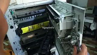 Bongkar pasang pintu unit samping mesin fotocopy Canon iR medium 3045, iR 4570, iR3245 series