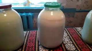 Как я готовлю пластовой творог.