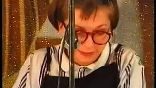 Ирина Серебровская.Чтение женского романа. Капустник клуба ЭФ НГУ Максимин 2000 года.