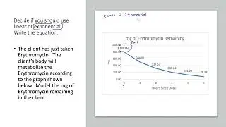 Linear or Exponential Graphs