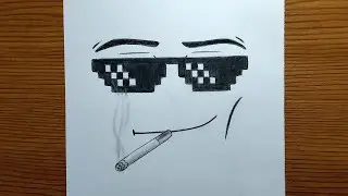 How To Draw Roblox Face Man Step By Step || Easy Drawing Tutorial