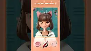 Lechat makeover game!I'm a rockstar today🎸르샤꾸미기 게임!오늘의 컨셉은 락스타!🎸 #lechat #makeover #shorts
