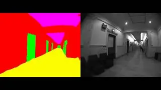 Real-Time Semantic Segmentation for Robot Navigation (Indoor)