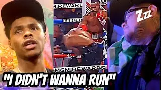 SHAKUR STEVENSON FORCED TO APOLOGIZE TO THE FANS HE PUT TO SLEEP!!