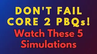 5 REAL CompTIA A+ Core 2 PBQs (Simulation Walkthrough!)