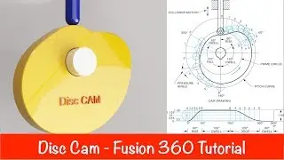 Disc CAM - Fusion 360 Tutorial