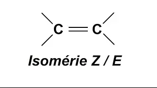 Z and E isomerism: double bond C = C