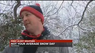 NBC12 - Not Your Average Snow Day in RVA