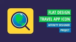 How To Create a Travel App Icon in Affinity Designer