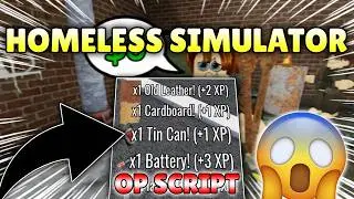 *NEW* Homeless Simulator Script ( AUTO FARM ) 2026