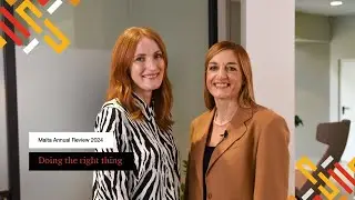 Annual Review 2024 | Doing the right thing | Lucienne Pace Ross and Anna Golis